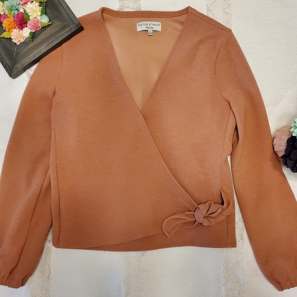 Madewell Tops - Madewell Crepe Wrap Top